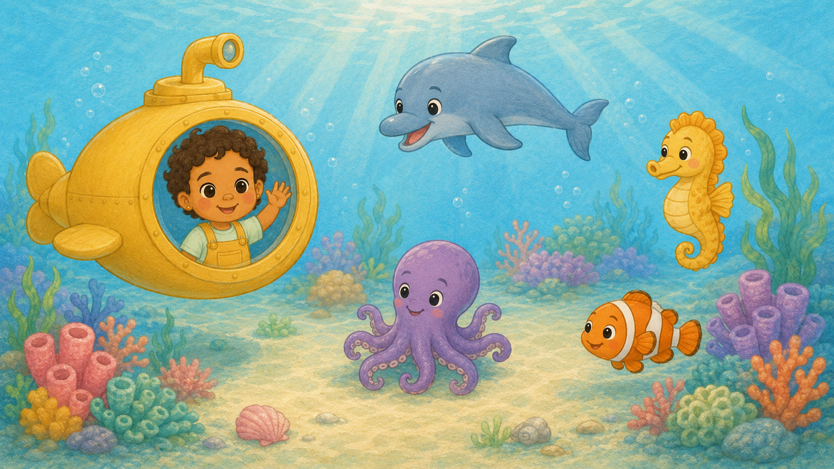 Interactive ocean scene